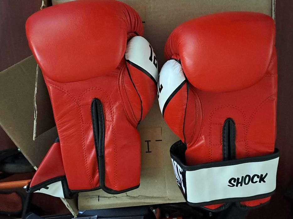 Sac box (podea) + manusi de box (Leone)