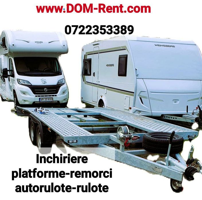 Autorulota de inchiriat/inchiriere autorulota/rulotă