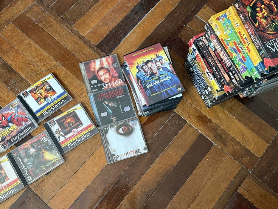 DVD - video кассеты