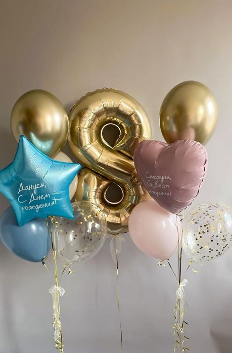 Шары воздушные и гелиевые