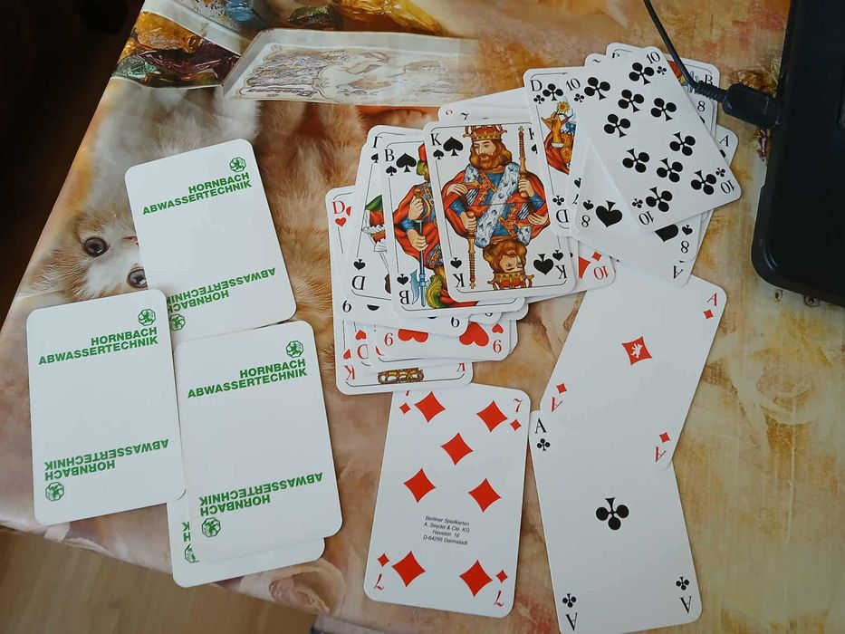 Стари карти за игра, оригинални немски