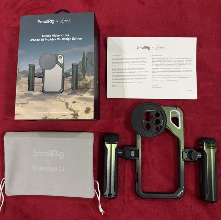 Клетка  Smallrig x Brandon Li Mobile video kit for Iphone 15 pro max