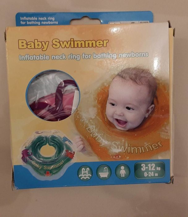 Colac de gat pentru bebelusi Babyswimmer 0-24 luni