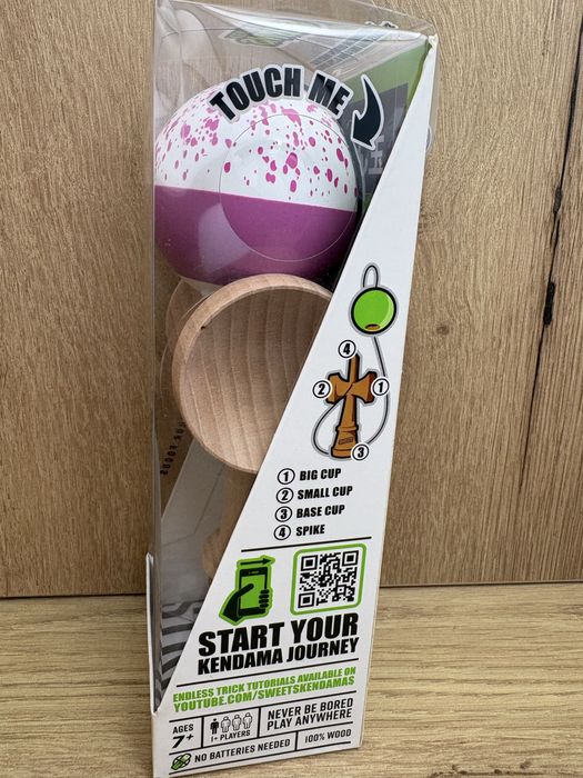 Kendama Sweets Splatter Split Pink PJ France Squad , Legend Shape