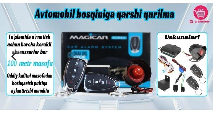 Yuqori texnologiyali aqlli avtomobil signalizatsiyasi