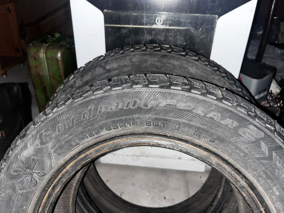 Шины 185/65 R14  б/у 2шт.