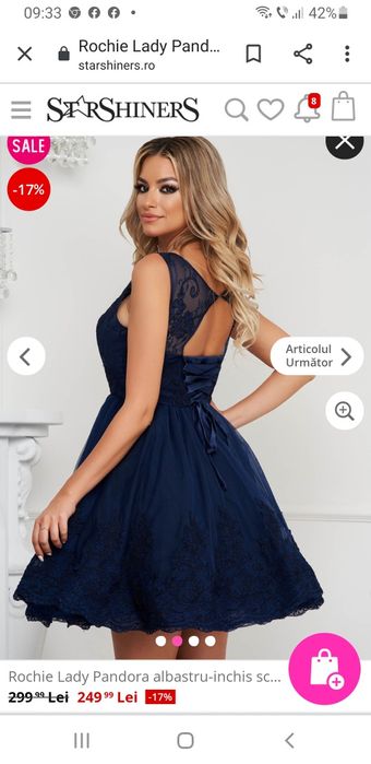 Rochie ocazie StarShiners S