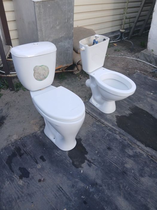 Унитаз в хорошем состоянии