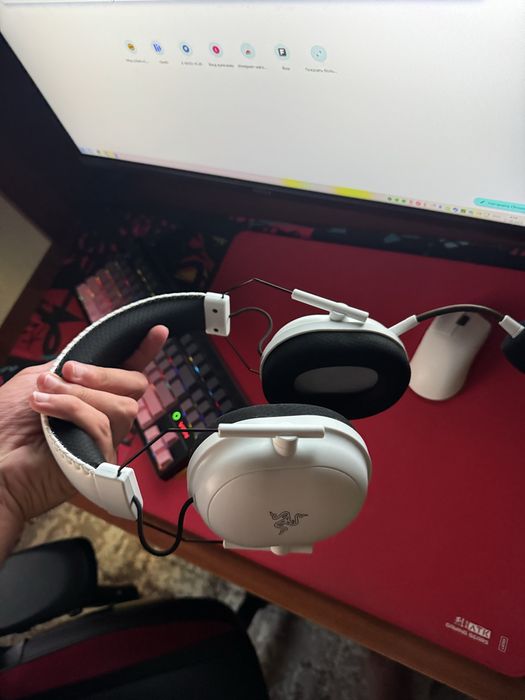 Игровые наушники Razer Blackshark v2 pro white