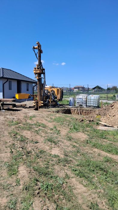 foraje puțuri apa (pompe căldură)