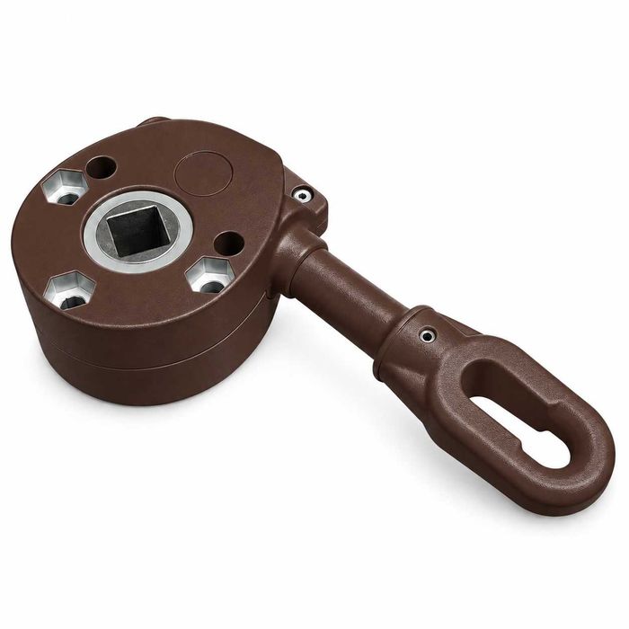 Kit Rulou inchidere terasa manual – tub Ø70, reductor 9:1, manivela