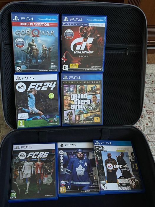 Продам PS5 FAT, с играми