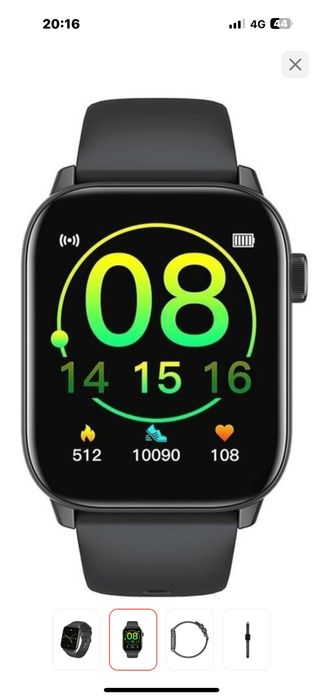 Смарт-часы Hoco Y3 черный