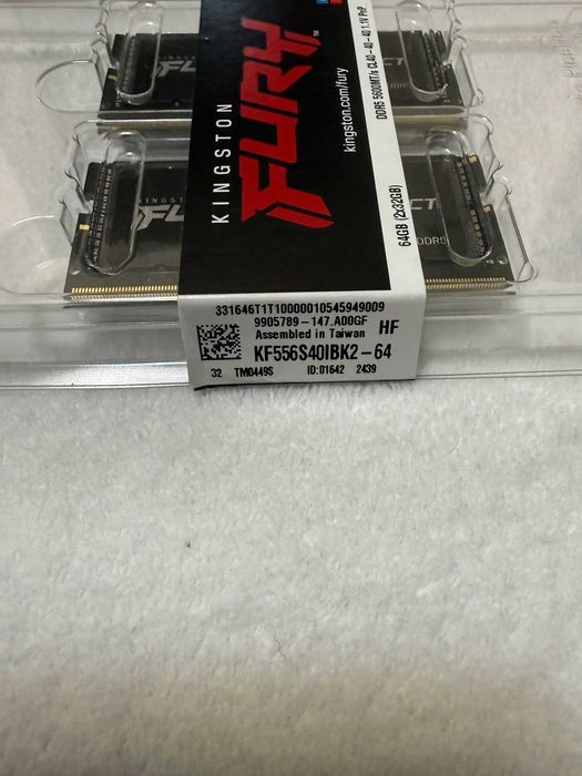 Memorie Laptop Kingston FURY Impact, 64GB (2x32GB) DDR5,SODIMM,SIGILAT