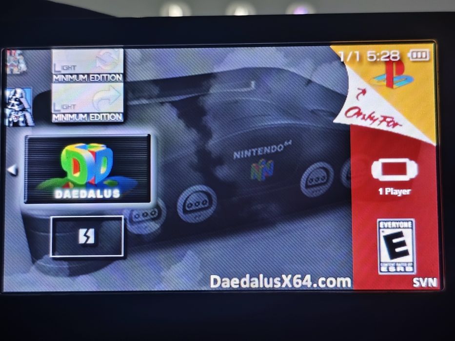 PSP FAT 1000 playstation прошита