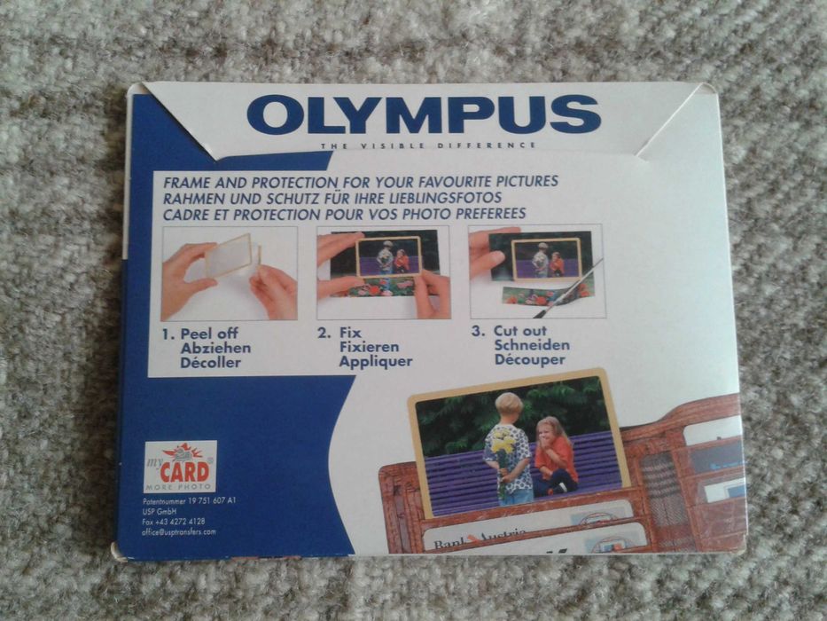 Olympus 4 броя стикери за снимки