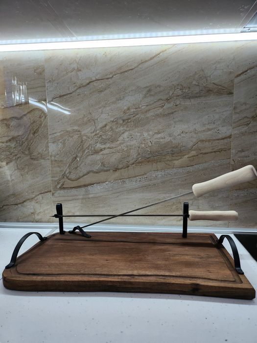 Диспенсър за алкохол Орех и Акация