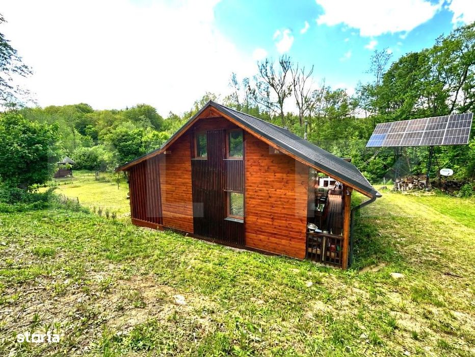 Cabana LUX Geamana/Codlea, casa autonoma energetic