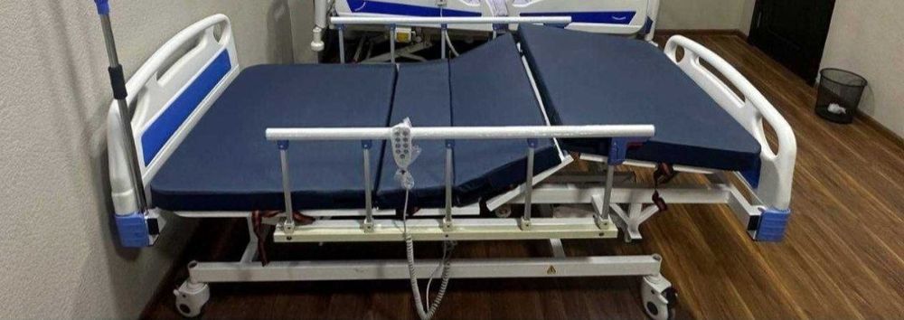 Электрическая медицинская кровать 3 функции