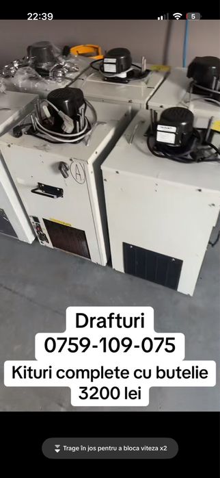 Dozatoare draft 70 racire pe ora