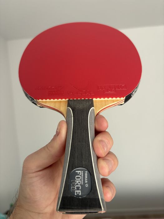 Paletă profesională tenis de masă Tibhar Samsonov Force Black + Rakza 7 / 7 Soft