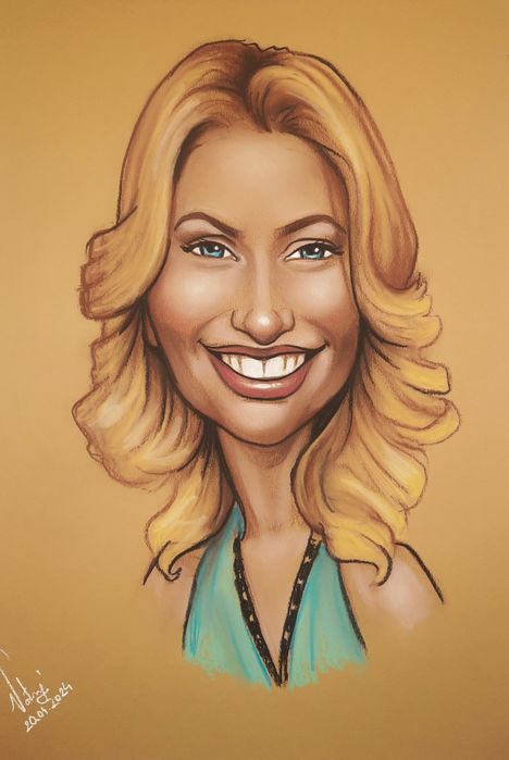 Caricaturi, portrete.