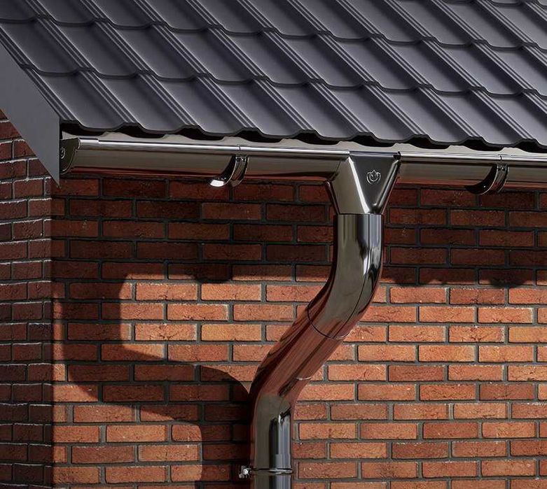 Улук двойно боядисани метални улуци олук 125/90