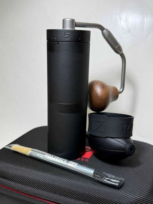 Rasnita manuala 1Zpresso X-Ultra Midnight Black S/Fin x Amanet  112634