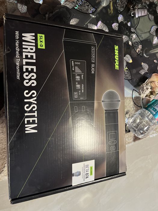 shure SLXD-4 beta 87A
