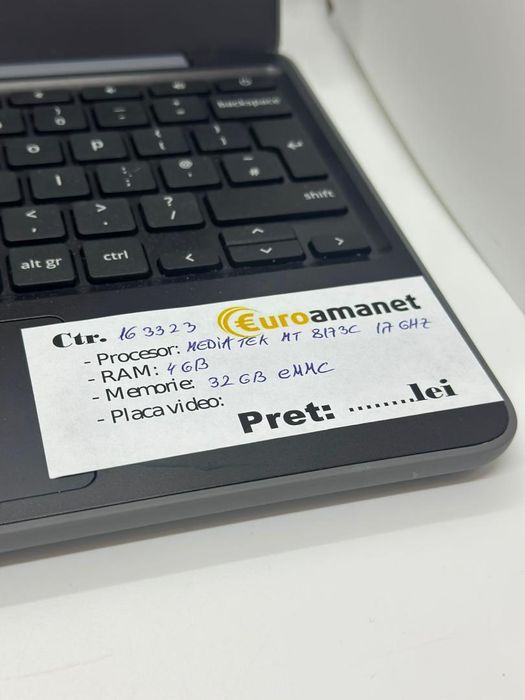 Laptop ASUS Chromebook C202XA, MediaTek 8173C, 4GB RAM, 32GB -A-