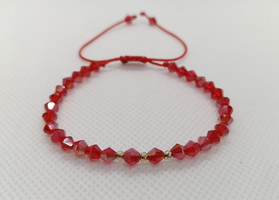 Brățări cu biluțe din aur 14 k