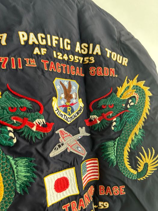 Ralph Lauren L2 Bomber navy двулицево яке