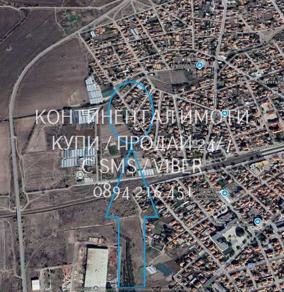 кодг 62919. Дворно място 560м2 между къщи до ток и вода