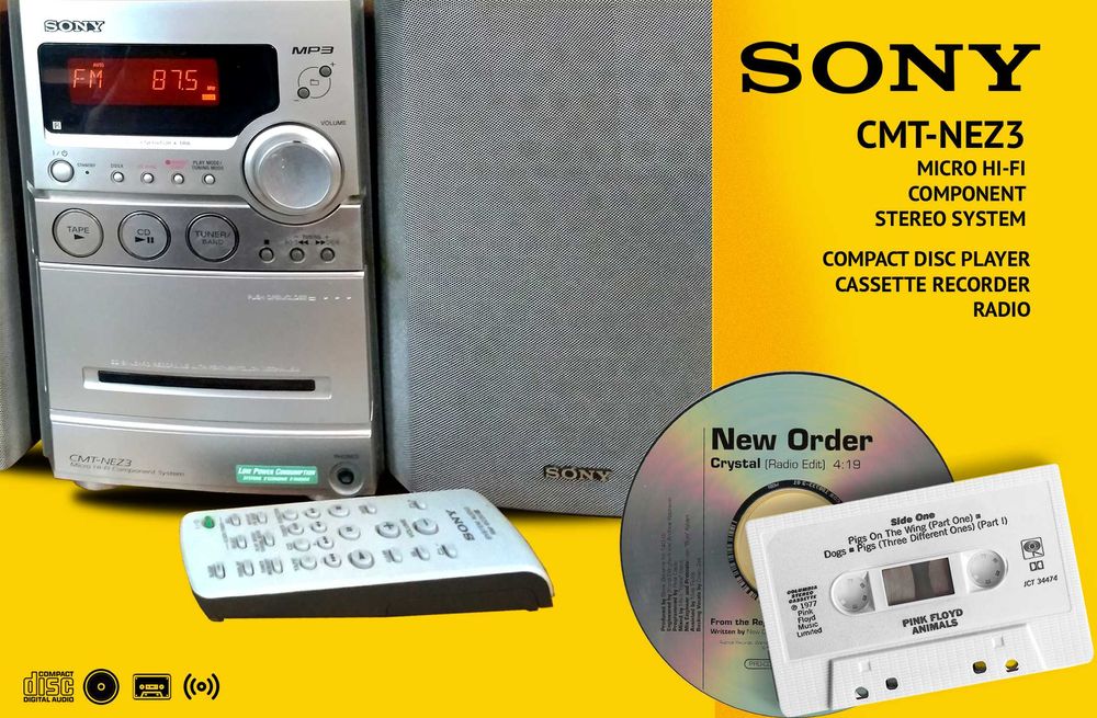 Музыкальный центр Sony CMT-NEZ3