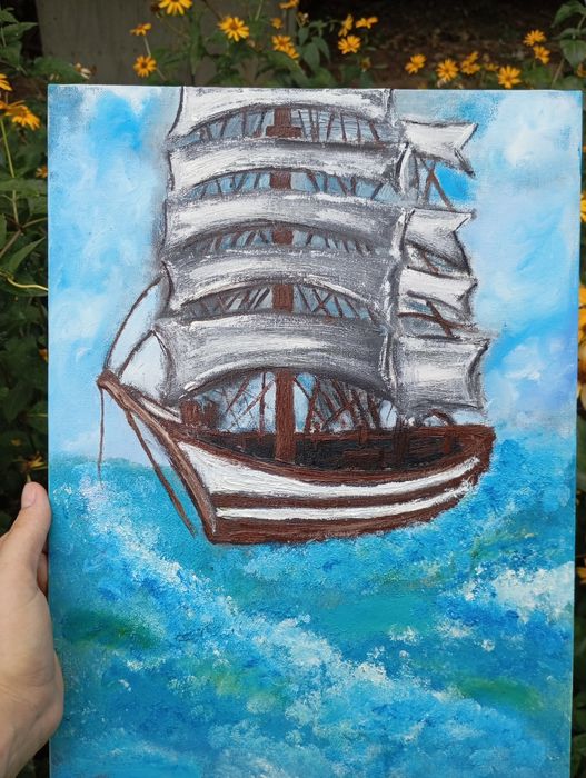 Продам Картины масляные краски.