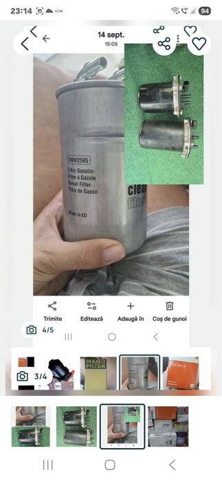 Carcase  si filtre  logan 2  1.5dci si alte marci