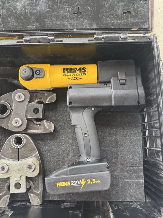 Vind Rems Akku-Press 22V ACC 2025 cu Th16,20,25