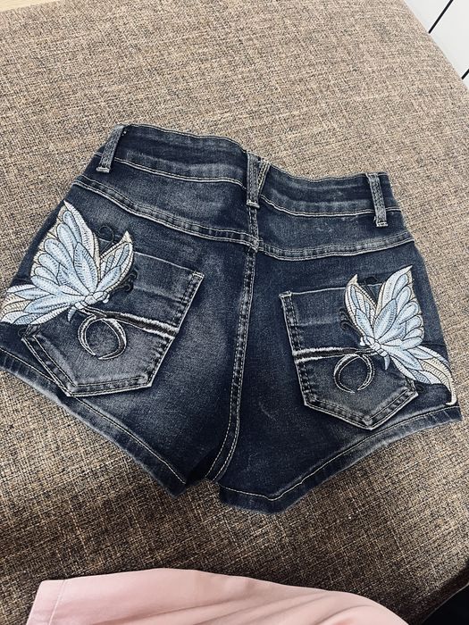 винтажные короткие шорты