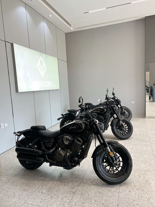 BENDA mototsikllari 1 yil yoki 10 000 km kafolat