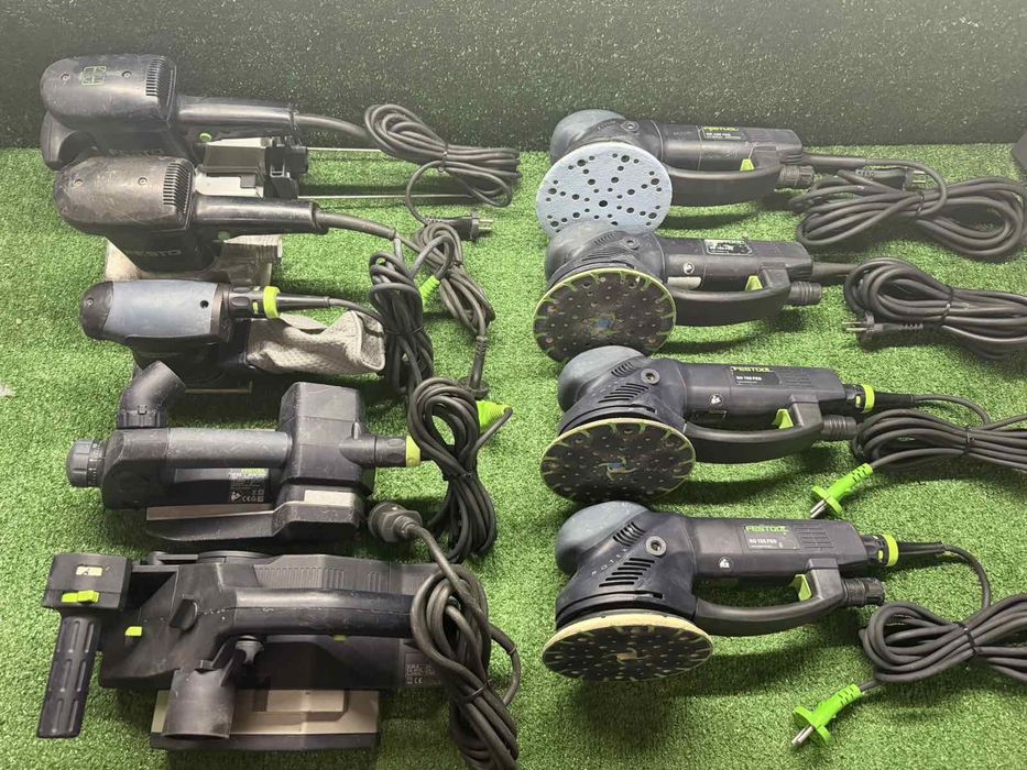 Инструменти на Festool виброшлайф/ексцентършлайф/ренде