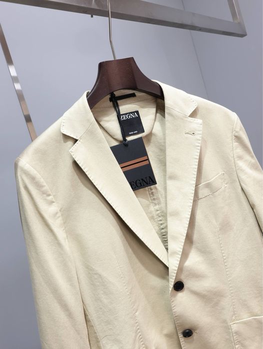 Sacou Zegna , calitate premium , pe comanda , nou , XL