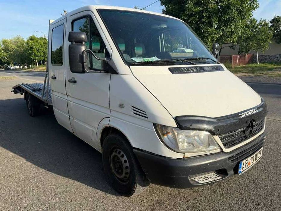 Mercedes Sprinter platforma auto cabina dubla