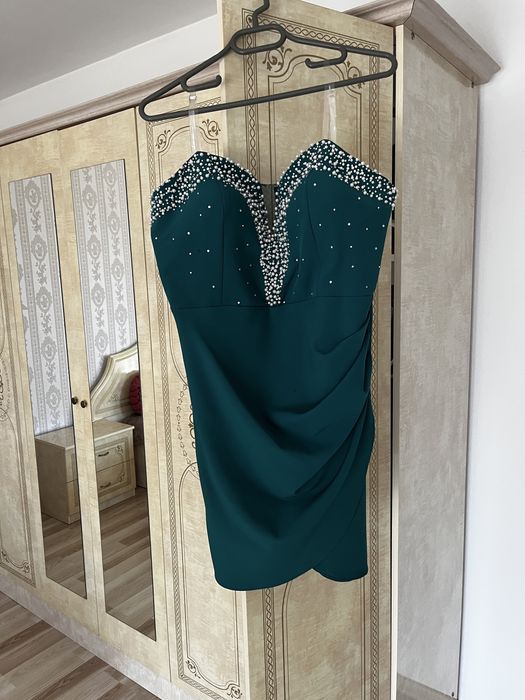 Rochie eleganta verde