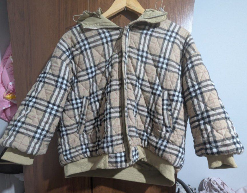 Детская куртка двухсторонняя