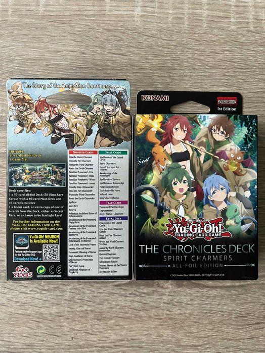 Yu-Gi-Oh! TCG THE CHRONICLES DECK: Spirit Charmers карти