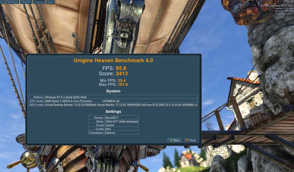 RTX 2060 Ventus 6G OC