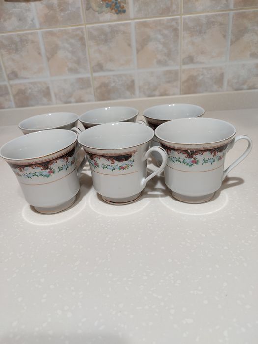 Чайные чашки. Новые .