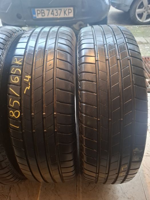 4 Летни гуми Бриджстоун 185/65/15 ДОТ24 7мм