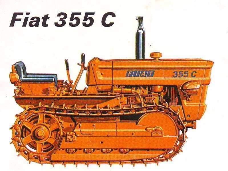 Manual service reparatii tractor Fiat 355C/455C/505C/605C senilat