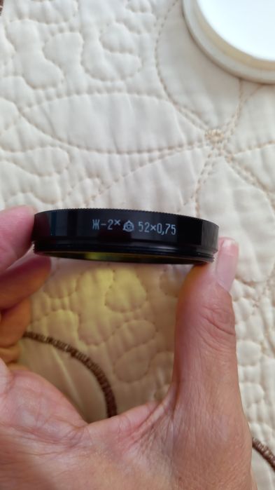 Светофильтр для советского фотоаппарата